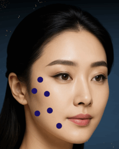 靱帯への注入イメージ