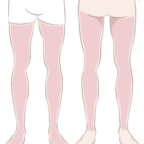 メンズ脚