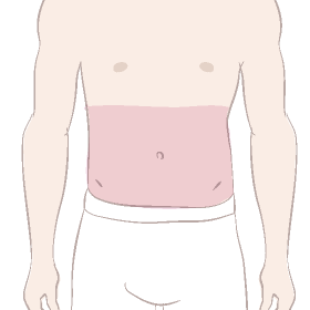 腹