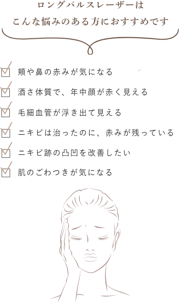 ロングパルスレーザーおすすめの方